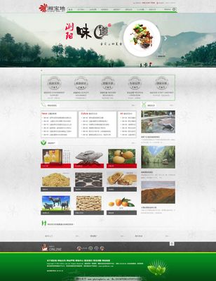 綠色生態(tài) 從界面設(shè)計(jì)看食品網(wǎng)站的環(huán)保理念
